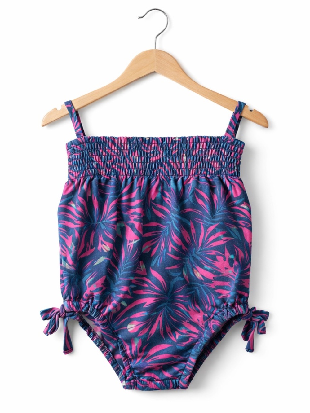 5/$15 George Tropical Print Sleeveless Bodysuit Size 3-6 Months